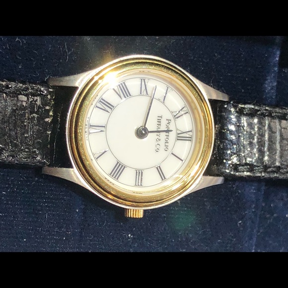 🛑SOLD🛑 Tiffany & Co.Two Tone Portfolio Watch - Picture 6 of 6